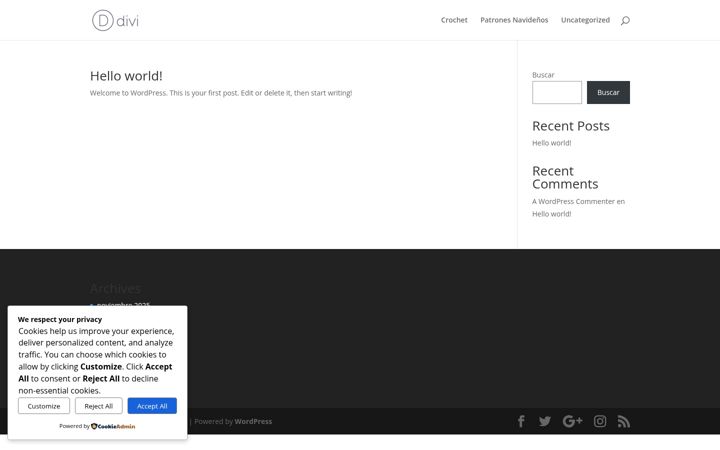 Screenshot of crochethilosmagicos.com