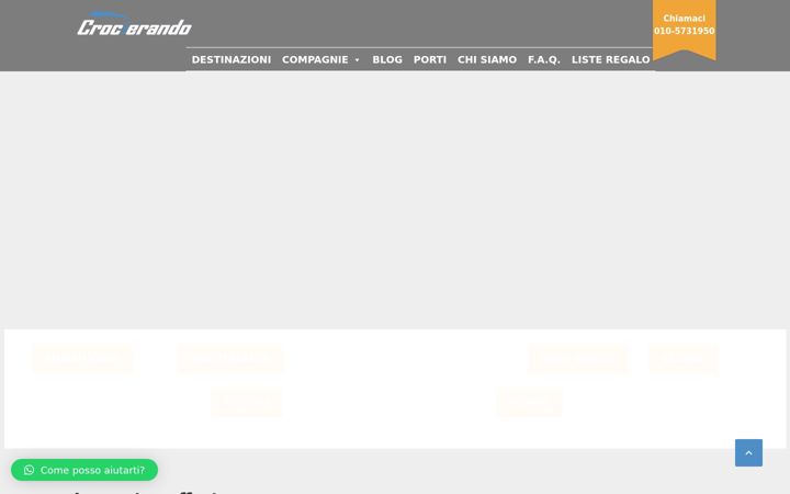Screenshot of crocierando.it