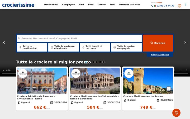 Screenshot of crocierissime.it