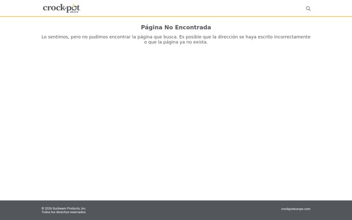Screenshot of crock-pot.ch