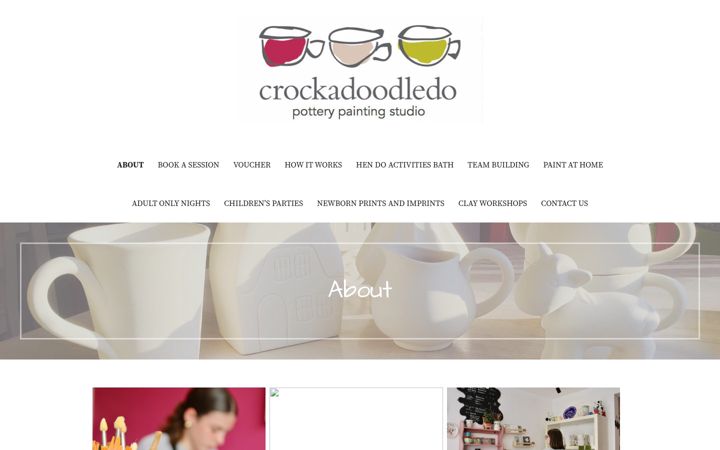 Snímek obrazovky crockadoodledo.co.uk
