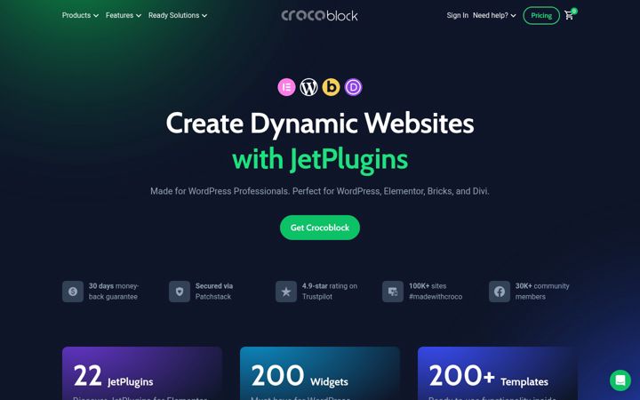 Capture d'écran de crocoblock.com