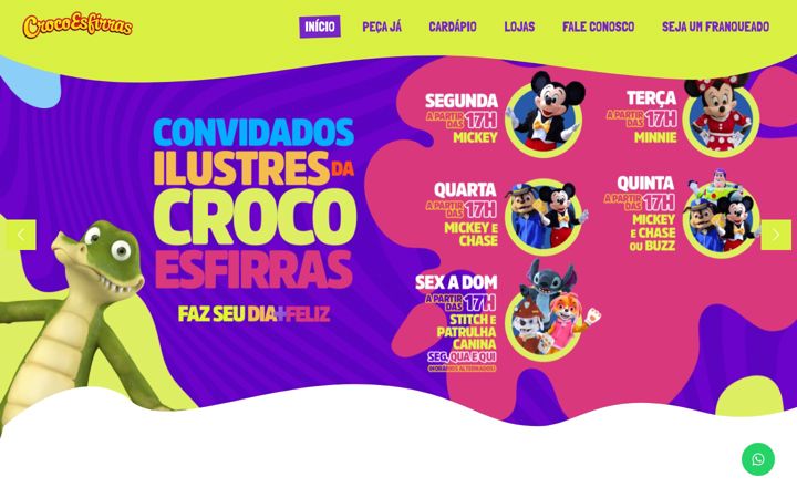 Screenshot di crocoesfirras.com.br