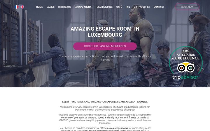 Screenshot of crocus-quest.com