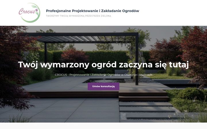 Screenshot di crocusgarden.pl