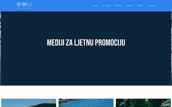 Snimka zaslona za crodizajn.hr