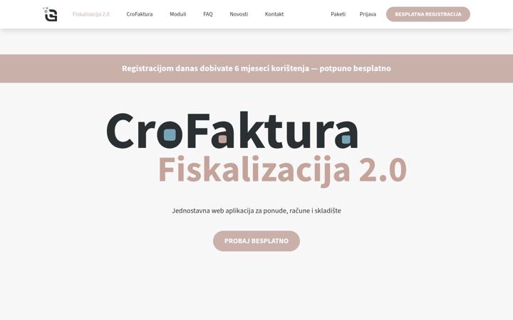 Screenshot of crofaktura.eu