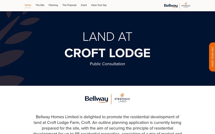 Екранна снимка на croft-lodge.co.uk