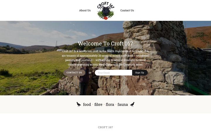 Екранна снимка на croft167.co.uk
