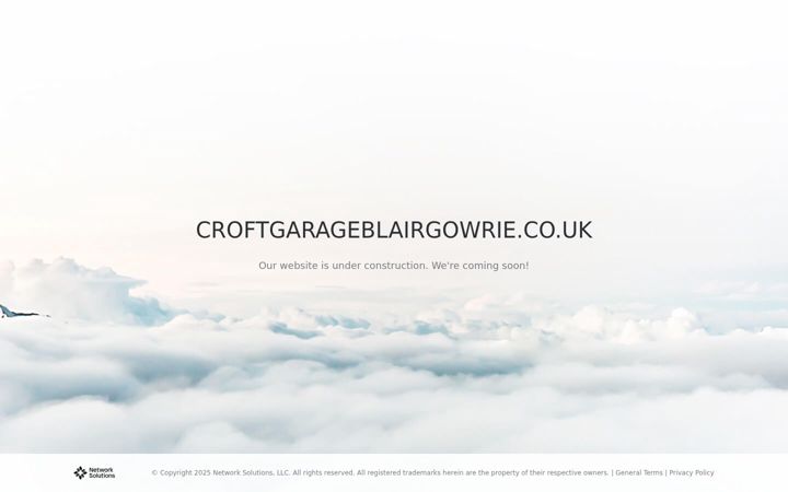 Екранна снимка на croftgarageblairgowrie.co.uk