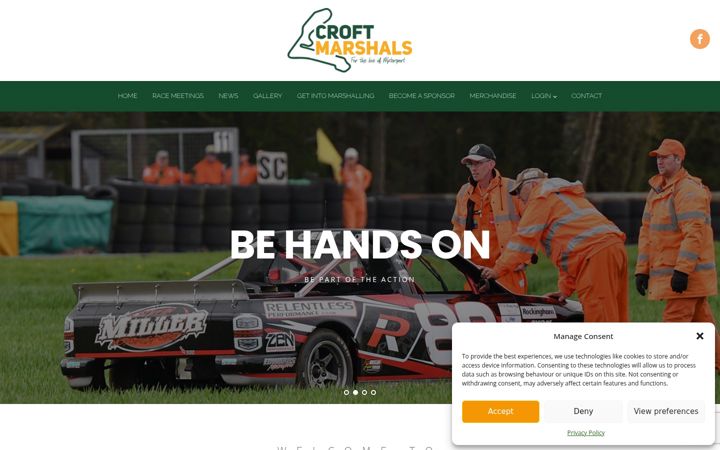Екранна снимка на croftmarshals.co.uk