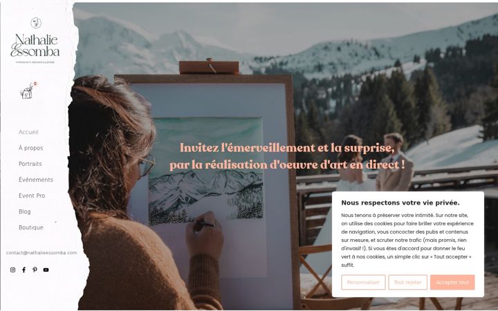 Screenshot of croireencouleurs.com