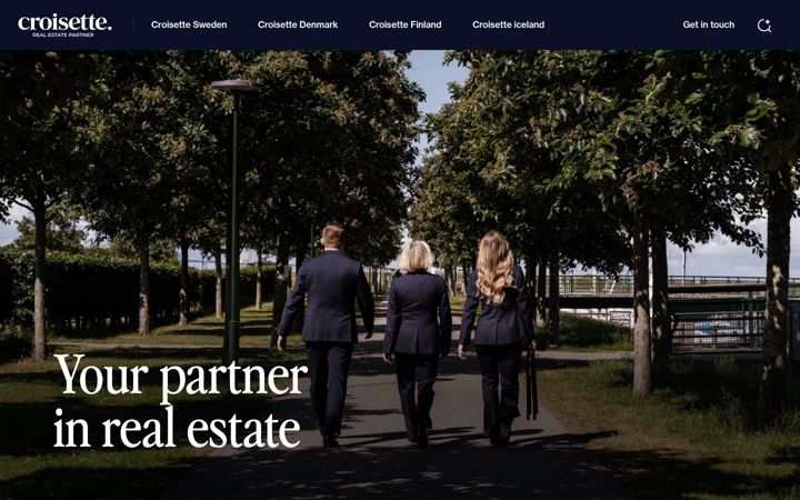 Screenshot of croisette.com