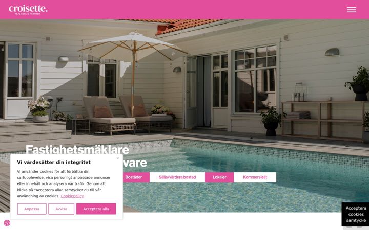 Screenshot of croisette.se