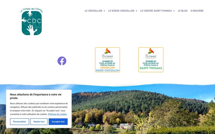 Captura de pantalla de croisillon.org