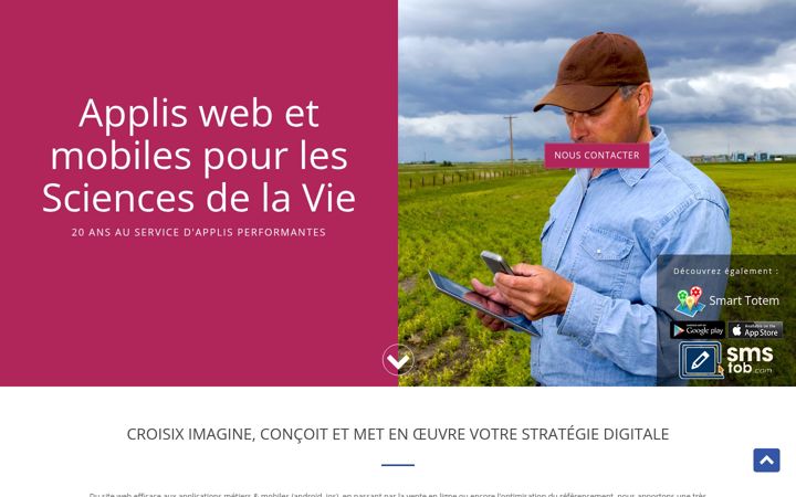 Screenshot of croisix.com