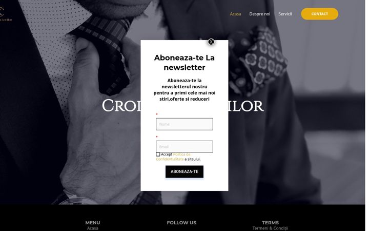 Képernyőkép: croitoriazorilor.ro