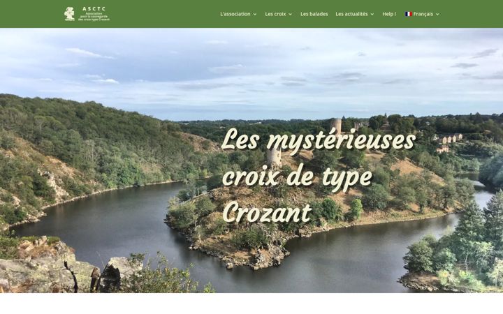 Screenshot of croixdecrozant.fr