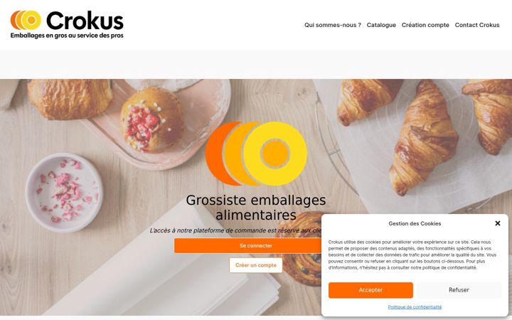Ekrānuzņēmums no crokus.fr