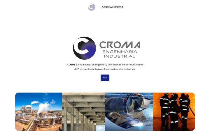 Screenshot of croma.eng.br
