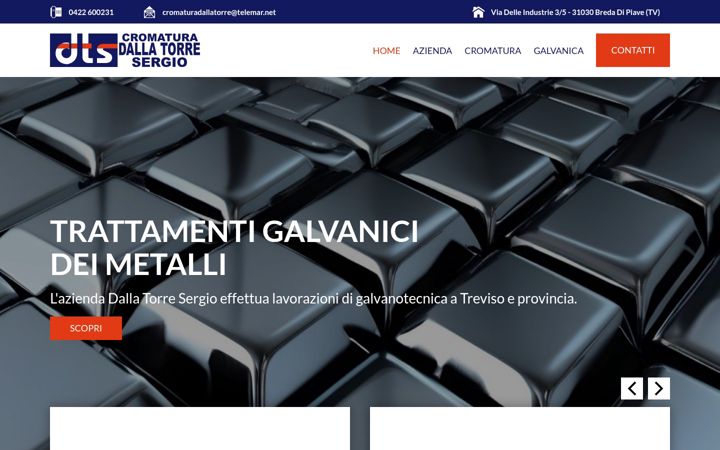 Екранна снимка на cromaturadallatorre.it
