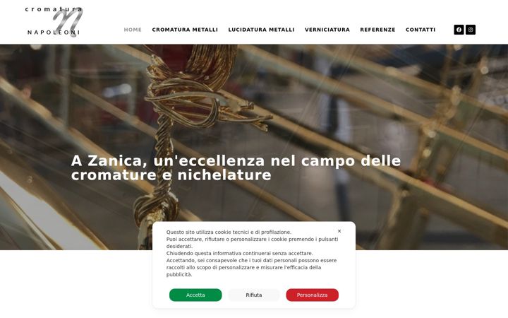 Screenshot of cromaturanapoleoni.eu