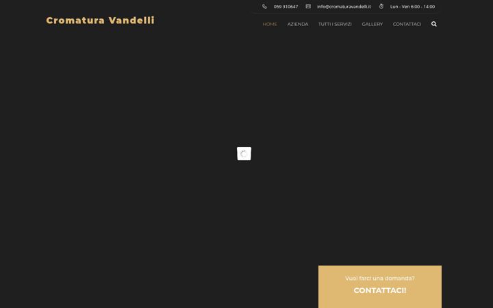 Екранна снимка на cromaturavandelli.it
