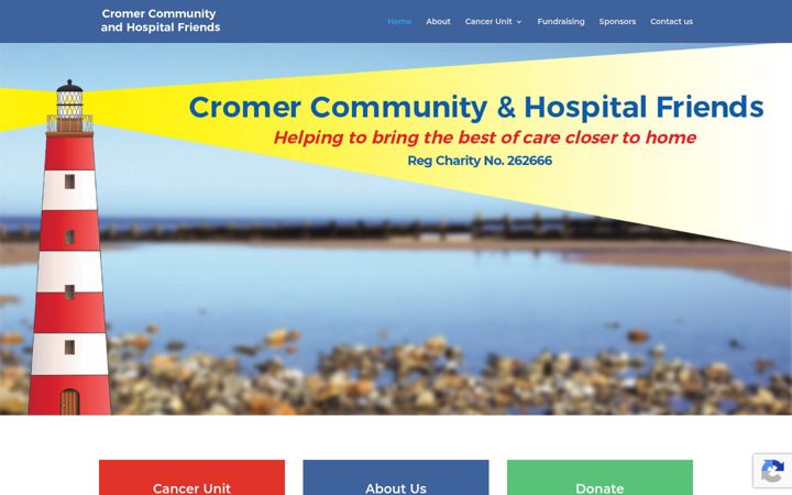 Екранна снимка на cromercommunityhospitalfriends.co.uk