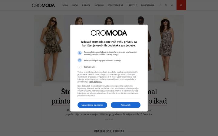 Screenshot of cromoda.com