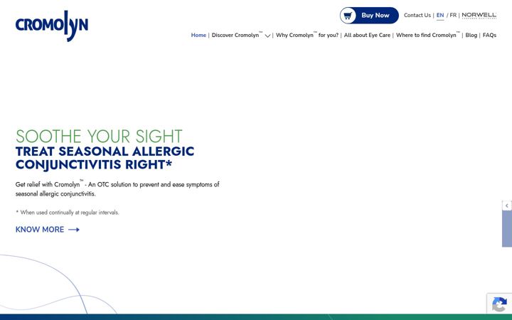 Screenshot of cromolyn.ca