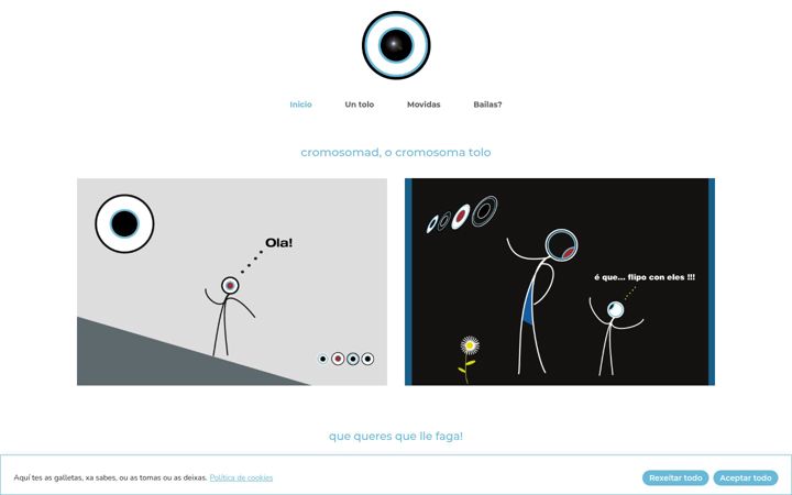 Screenshot of cromosomad.gal