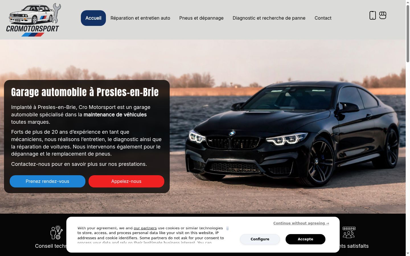 Sutikimo reklamjuostės, rodytos prieš bet kokią sąveiką, ekrano kopija