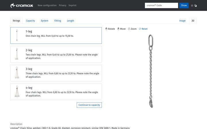 Screenshot of cromox.systems