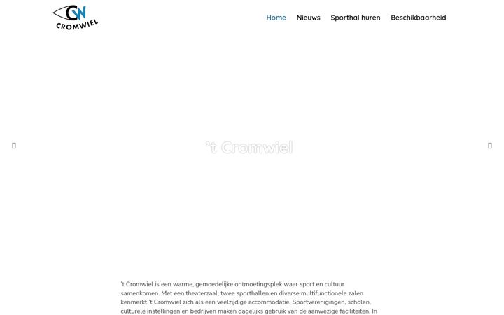 Snímek obrazovky cromwielsteenbergen.nl