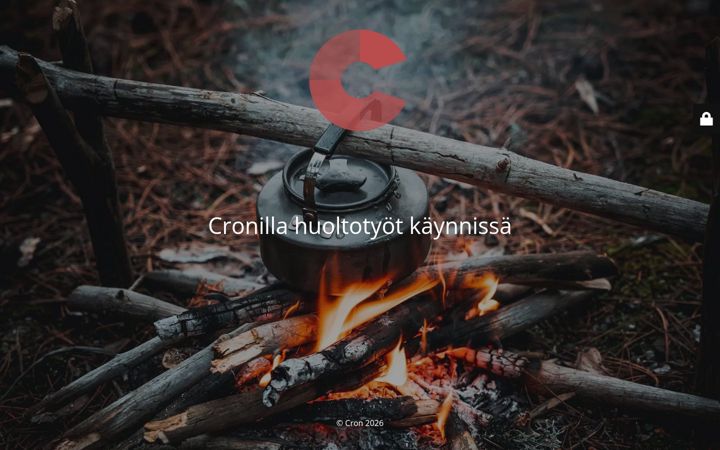 Screenshot of cron.fi