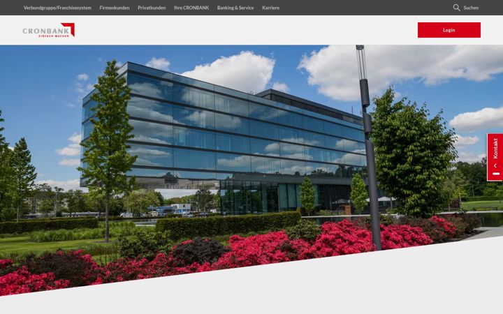 Screenshot of cronbank.de