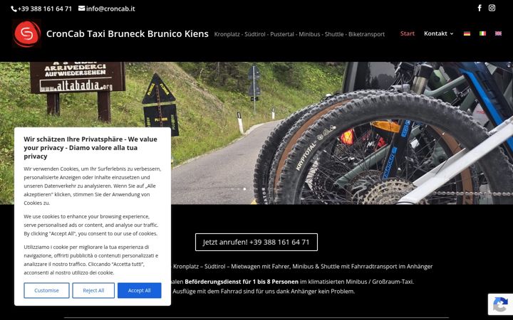 Screenshot of croncab.it