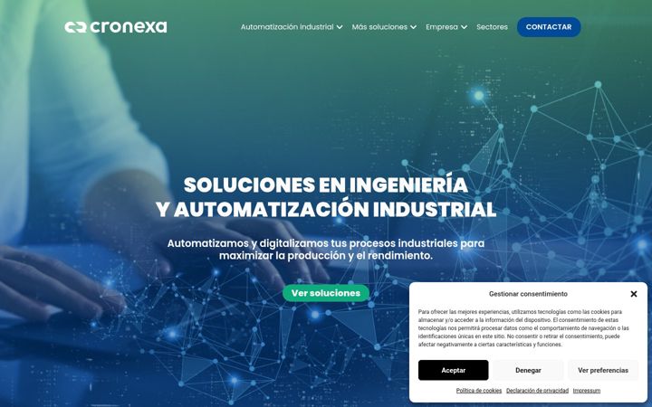 Screenshot of cronexa.com