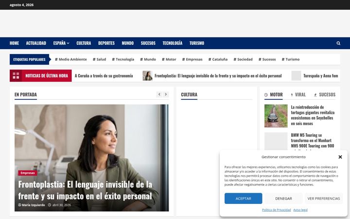 Screenshot of cronicadeldia.com