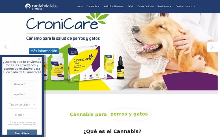 Screenshot of cronicare.es