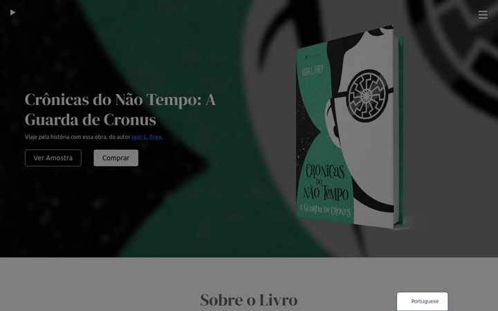 Screenshot of cronicasdonaotempo.com.br