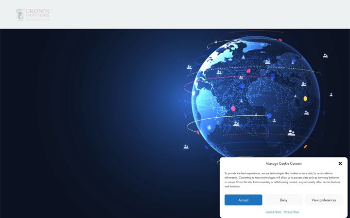 Screenshot of croninpartners.com