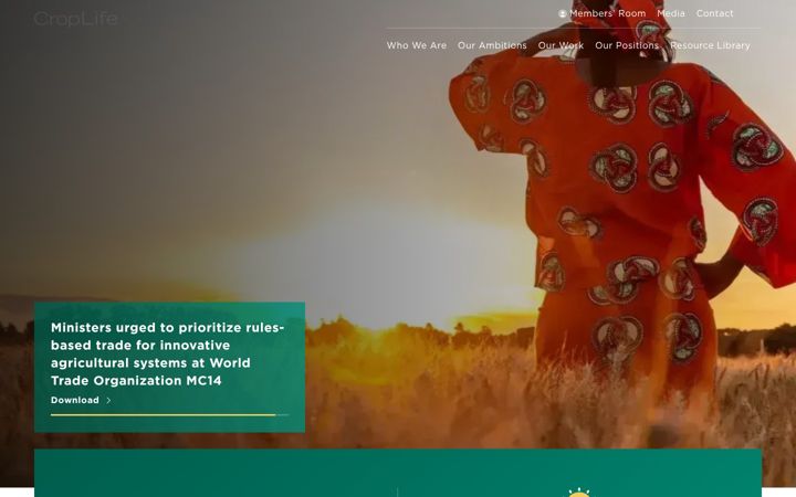 Screenshot of croplife.org