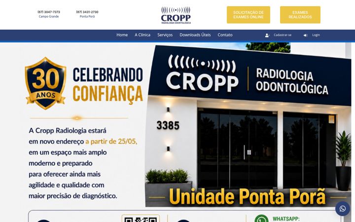 Screenshot di cropp.com.br