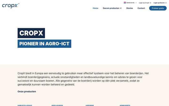 Ekrano kopija cropx.nl