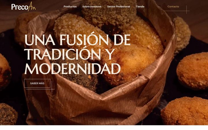 Snímek obrazovky croquetasprecoan.es