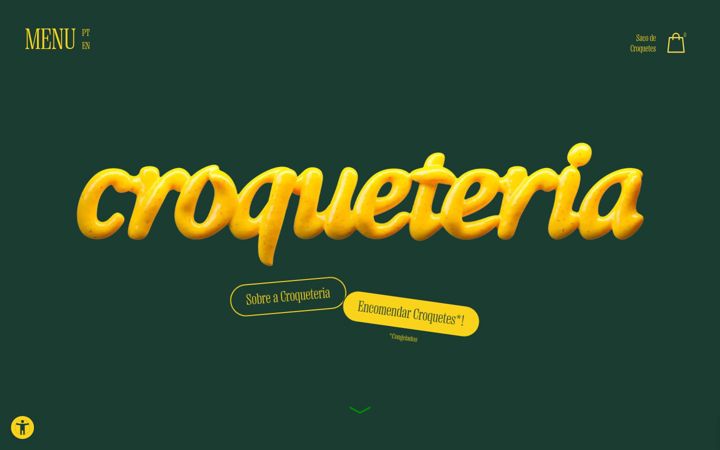 Skjermbilde av croqueteria.pt