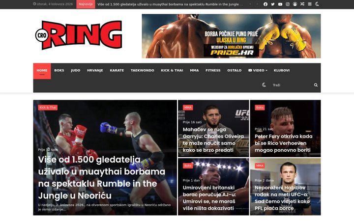 Screenshot of croring.com