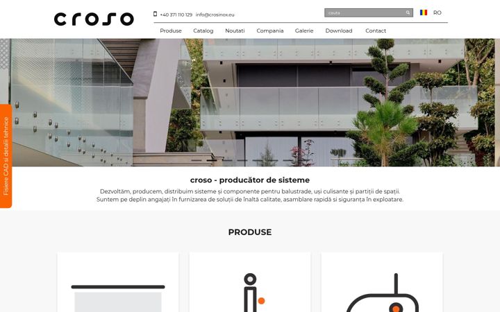 Screenshot of crosinox.eu