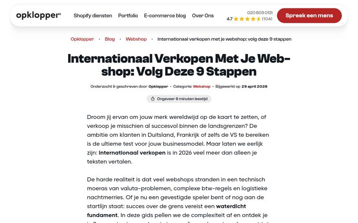 Ekrano kopija cross-border-ecommerce.nl